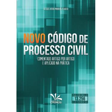 Imagem de Livro - Código de processo civil comentado artigo por artigo aplicado 