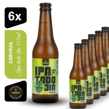 Imagem de Cerveja IPA Todo Dia Campinas 355ml Kit 6 unidades - Cervejaria Campin