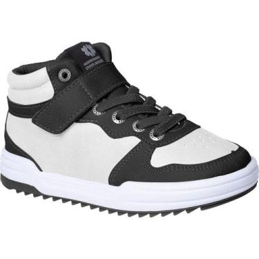 Imagem de Tênis Xuá Xuá Masculino Cano Longo Preto e Branco, 22