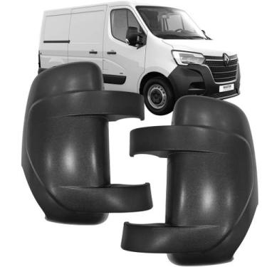 Imagem de Capa Retrovisor Renault Master 2013 até 2025 Braço Curto Com Furo de P
