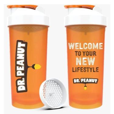 Imagem de Coqueteleira - 600ml Laranja - Dr Peanut - Dr. Peanut