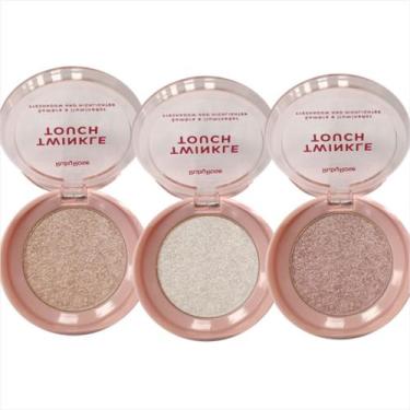 Imagem de Ruby Rose Twinkle Touch Sombra e Iluminador HBM1004 6g, pink luster