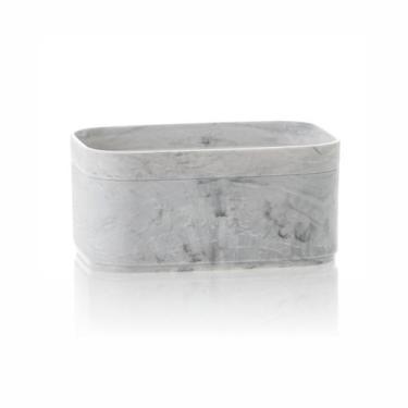 Imagem de Caixa Multiúso 670 ml - Top Line Ud, Branco mármore