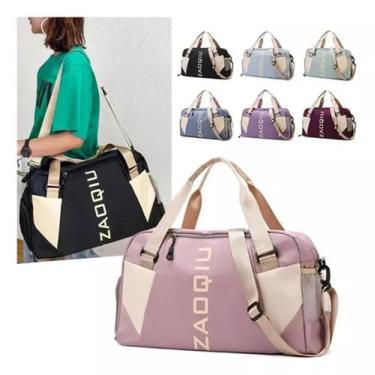 Imagem de Bolsa Passeio Camping Viagem Treino Cores Diversas - LM, Nude