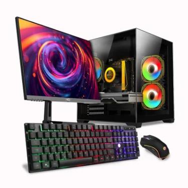 Imagem de PC Gamer Completo Skill Ryzen 7 5700g, 16gb, RTX 4060 8GB, SSD 512gb M.2, + Monitor 27" Ips 100hz - Sk27011
