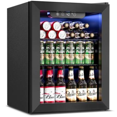 Imagem de Refrigerador de Bebidas Feelfunn 1,7 pés cúbicos 43x41x57 cm Preto