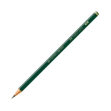 Imagem de Lapis Grafite Preto Tecnico FABER CASTELL 9000 8B Cx 12und - Faber-Cas