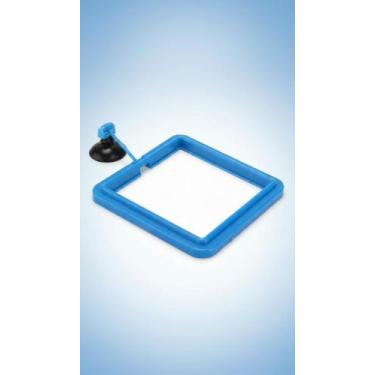 Imagem de Anel Alimentador Peixes Aquário Quadrado Azul - Congratulations Store