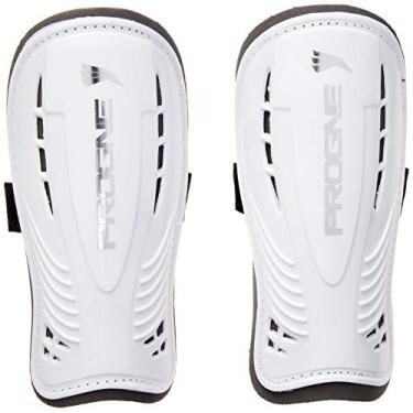 Imagem de PROGNE SPORTS Pegasus, Caneleira de Proteção para Futebol Masculino e Feminino, Branco (White), Único