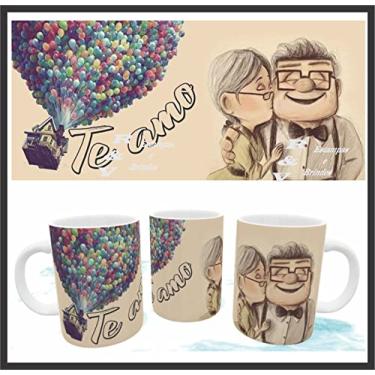 Imagem de Caneca Personalizada Tema Amor Up Altas Aventuras Modelo 001