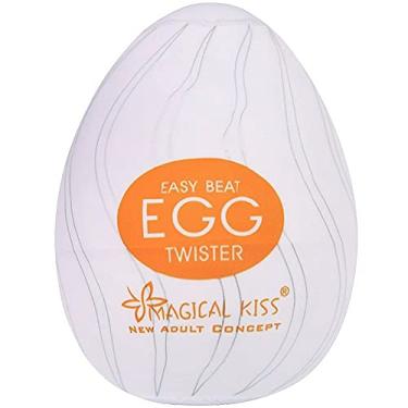 Imagem de Masturbador Masculino em Formato de Ovo Egg Twister Easy One Cap Magical Kiss REF:TWISTER