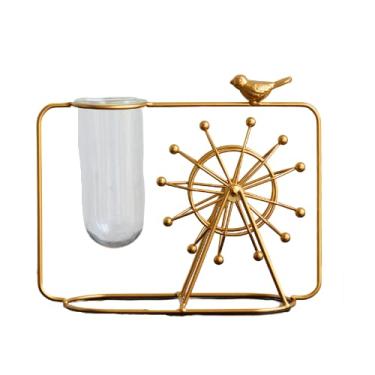 Imagem de Hydroponic plant glass container Air purification table decoration green plants