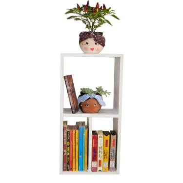 Imagem de Nicho com Divisórias para Livros e Enfeites