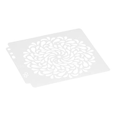 Imagem de 9pcs Mandala Estêncil PET Hollow Modelo Mandala Dot Ferramentas de Pintura Para Pintura Selos Scrapbooking