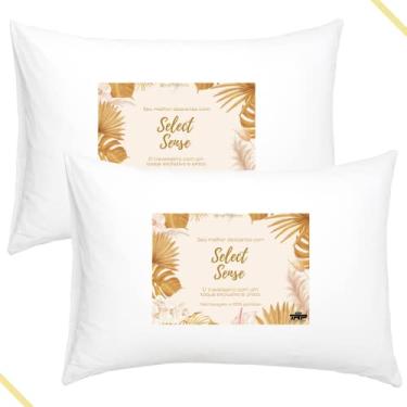 Imagem de Kit 2 Travesseiros TRP Imports Select Sense Especial Antialérgico Lavável