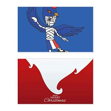 Imagem de França Galo Galo Múmia Feriado Feriado Feliz Natal Cartão de Parabéns Mensagem de Natal