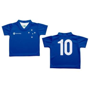 Imagem de Camiseta Bebê Cruzeiro Azul Oficial - Torcida Baby