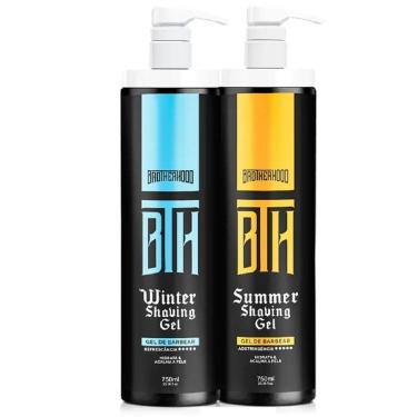 Imagem de Kit Shaving Gel de Barbear Winter + Shaving Summer BTH 750ml