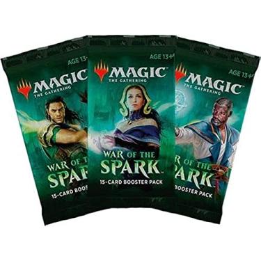 Imagem de Magic The Gathering War of The Spark 3 Booster Packs