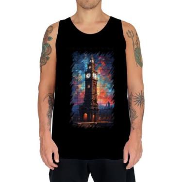 Imagem de Camiseta Regata Torre Do Relógio Van Gogh 3 - Kasubeck Store
