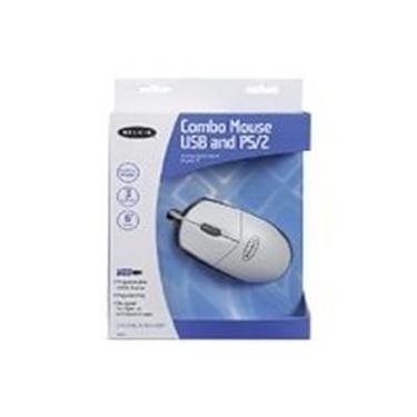 Imagem de Belkin Mouse com 3 botões PS2/USB W98/2000/ME/NT/XP (F8E812)