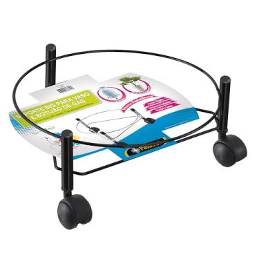 Imagem de Passerini, Suporte para Vaso de Plantas Porta Botijão de Gás com Rodas Reforçadas