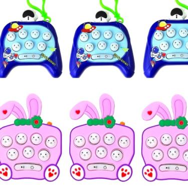 Imagem de Kit 20 Pop It Eletronico Brinquedo Anti-Stress Sensorial Relaxante Divertido para Crianças e Adultos Jogo De Apertar Pop Mania Fidget Toys Seguro