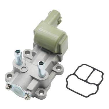 Imagem de Válvula de controle de ar ocioso IACV IAC AC186 com junta compatível com Honda Civic CX DX EX HX LX GX 1996-2000 A cura EL 1.6L SOHC 1997-2000, substitui # 16022P2EA51