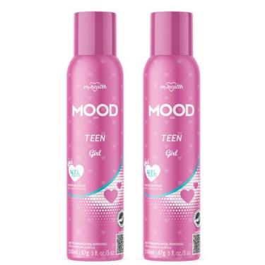 Imagem de Kit 2 Desodorante Teen Girl Mood Care 150Ml - My Health - My Healty