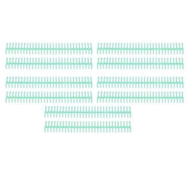 Imagem de 30 Anéis Espinhos de Encadernação de Plástico de 19 Mm, Fichário de Pente de 10 Unidades Compatível Com Tamanho de Papel A4 B5 A5, Capacidade de 150 Folhas, para Cadernos de