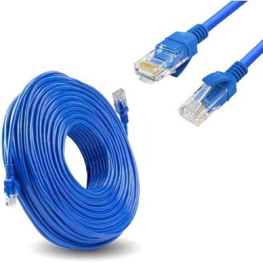 Imagem de Cabo De Rede 20 Metros Rj4 CAT5 Cabo Internet - LF