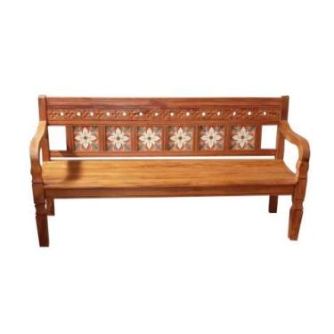 Imagem de Banco Paisagem em Madeira de Demolição - Cód 2552 - Barrocarte 