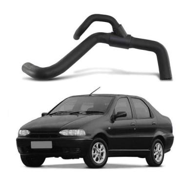 Imagem de Mangueira Inferior Radiador Siena 1.6 8v 1997 A 2000 - Jahu