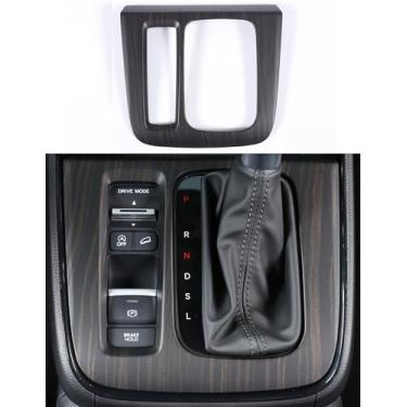 Imagem de AntBooBoo Para Honda CRV 2023 LX EX EX-L Painel protetor de mudança de marcha, controle central de grão de madeira para proteção contra arranhões, para nova capa de atualização interna CR-V de luxo, não para madeira híbrida