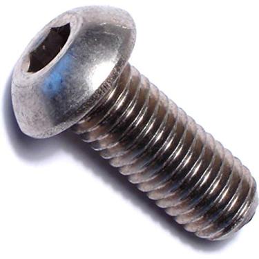 Imagem de Parafusos de soquete de cabeça de botão para fixação difícil de encontrar 014973188849, 10 mm-1,50 x 25 mm, peça 4