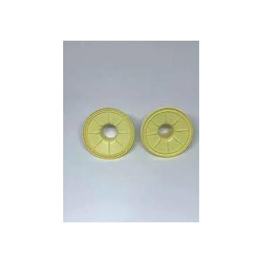 Imagem de Porta filtro para espirometria infaxpaper marfim/amarelo kit c 5 - PRO