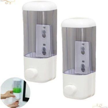 Imagem de Kit 2 Dispenser Automático Sabão Detergente De Parede - Generic