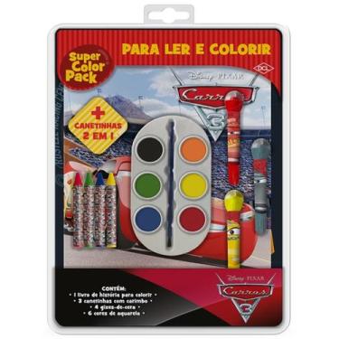 Imagem de Livro - Disney - Super Color Pack - Carros 3