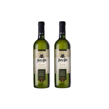 Imagem de Kit Vinho Jota Pe Branco Suave Casa Perini 750ml 2 unidades