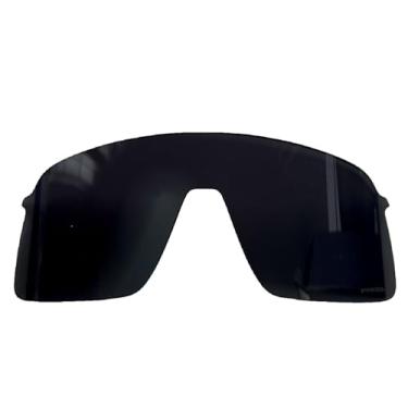 Imagem de Caulo 1 par de lentes polarizadas de substituição para óculos de sol com armação de vidro Oakley Sutro Lite OO9463 (preto invisível)