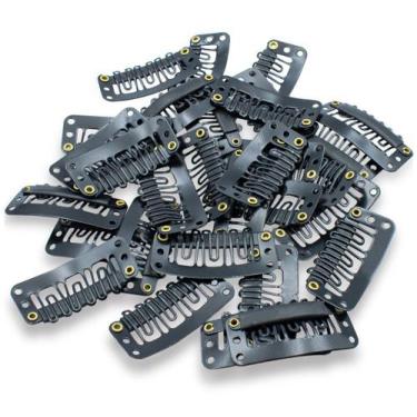 Imagem de 50 Presilhas Tic Tac Para Aplicação De Alongamento Aplique - Arte Sedu