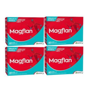 Imagem de Kit C4 Magflan Colágeno Tipo II Articulações - Biofhithus - Biofhitus