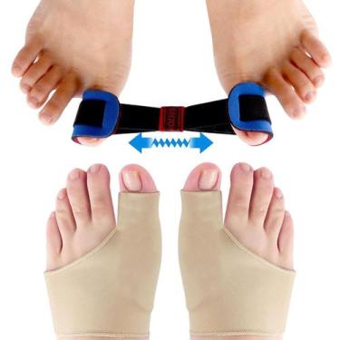 Imagem de Kit 3 pçs protetor  corretor joanete tratamento da dor - SWG, BEGE, ÚN