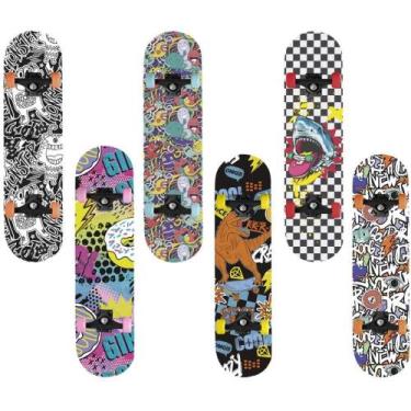 Imagem de Skate Nollie POP com Lixa - Etitoys
