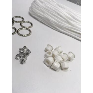 Imagem de Kit Completo Manutenção Varal de teto com 23,5m de corda - Varalle