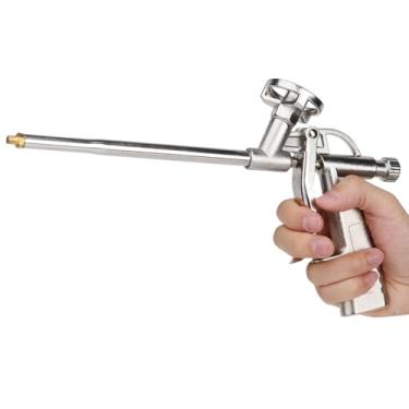 Imagem de Pistola de Pulverização Expansível de Espuma, Dispensador de Selante, Ferramenta de Isolamento de PU para Isolar Pequenas Lacunas, Design Ergonômico