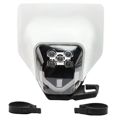 Imagem de ABCRRSI Faróis de bicicleta suja, kit de luzes LED Enduro Pit Bike universal, farol dianteiro de substituição Dirtbike para ATV 2017-2022 Husqvarna FE250 FE350 FE450