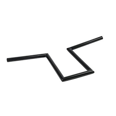 Imagem de CELOMT 10'' Rise 7/8'' 22Mm Guidão de Motocicleta Z Bar Drag Bar Fit Universal Preto Brilhante