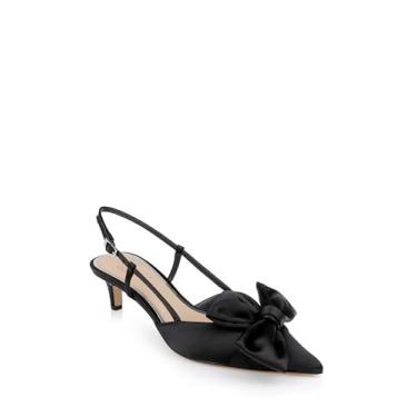 Imagem de Jewel Badgley Mischka Shoshana Slingback escarpim, Preto, 41