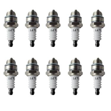 Imagem de Lssapr 10 peças de substituição de vela de ignição para Stihl TS400 TS410 TS420 TS460 TS700 TS800 017 018 021 023 023 026 034 036 038 MS180 MS170 MS210 MS233 0 MS25 0 Motosserra MS380 MS390, branca